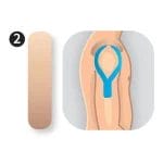 Kinesiology Tape Precut - Axeln (8-pack)