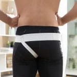 Inguinalbälte med justerbar passform