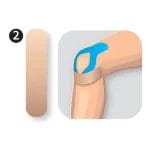 Kinesiology Tape Precut - Knä (8-pack)