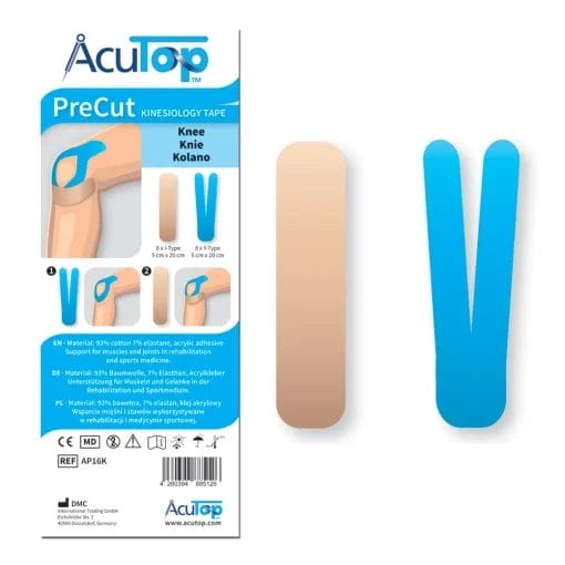 Kinesiology Tape Precut - Knä (8-pack)