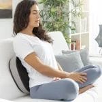 Shiatsu massageapparat med termisk funktion 2-i-1