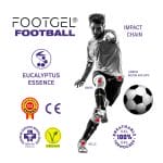 Footgel fotbollsinläggssulor