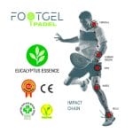 Footgel Padel Iläggssulor
