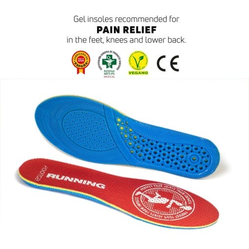 Footgel Löpning Iläggssulor